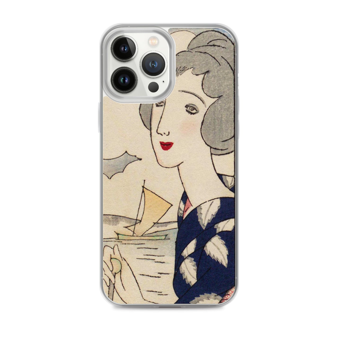 大正レトロ 竹久夢二柄 iPhoneケース02