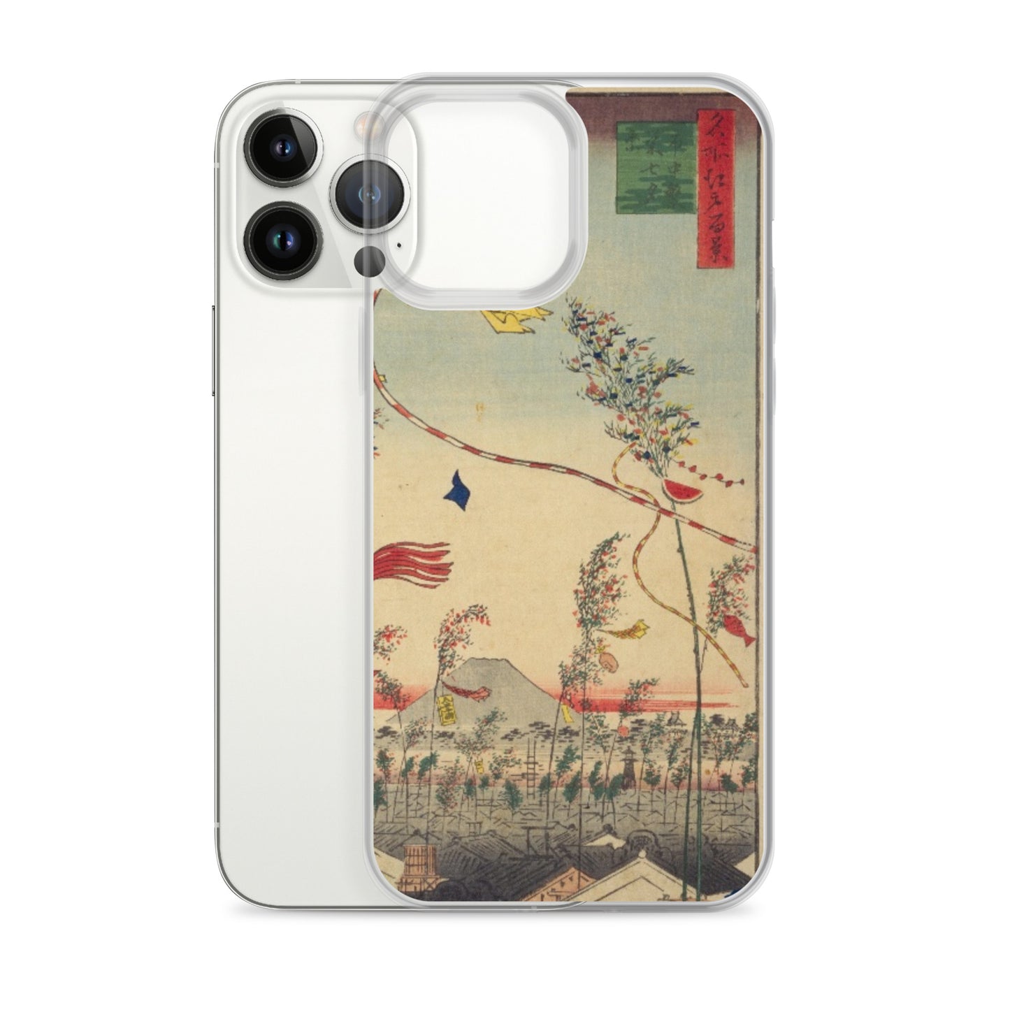 大正レトロ 七夕 iPhoneケース