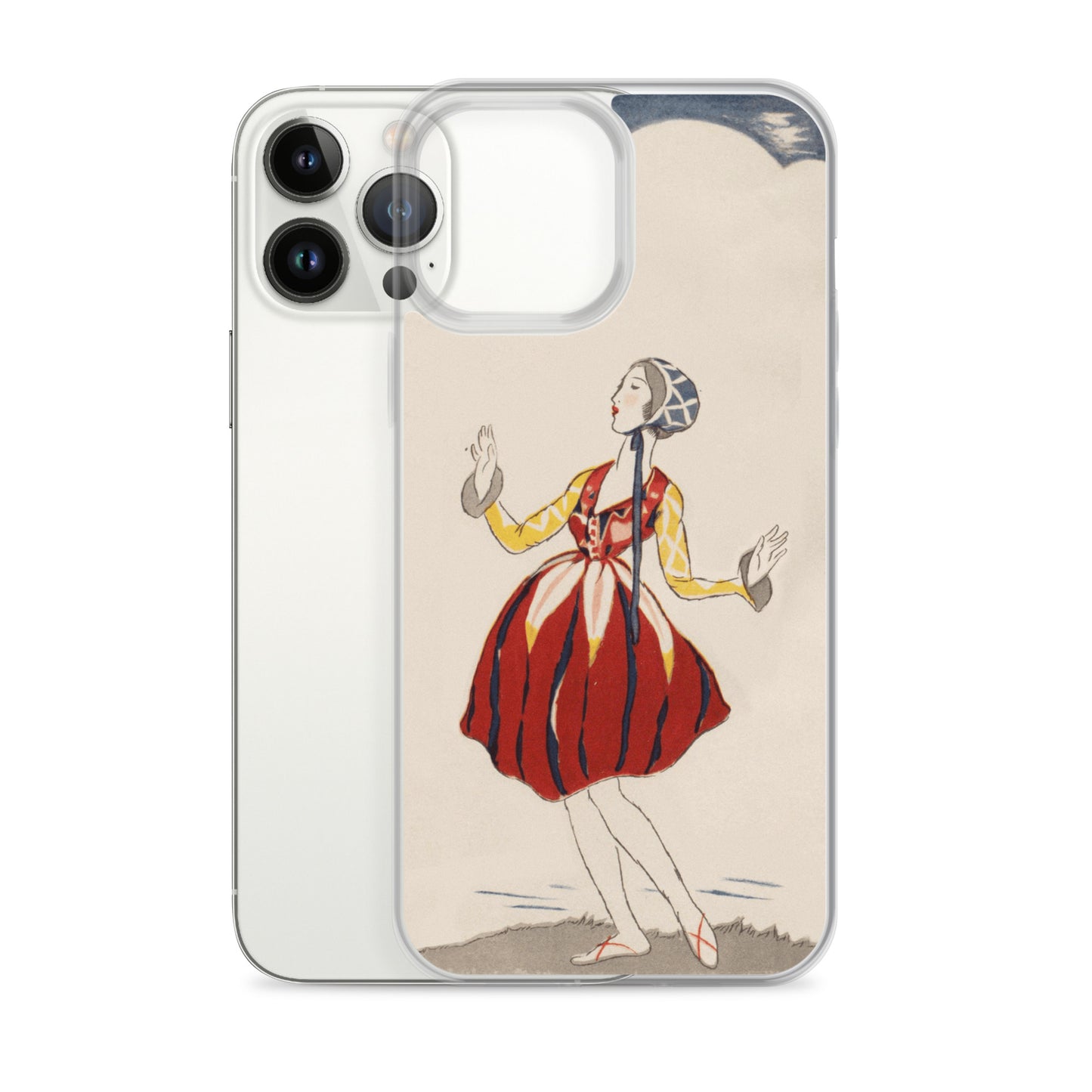 大正レトロ 竹久夢二柄 iPhoneケース