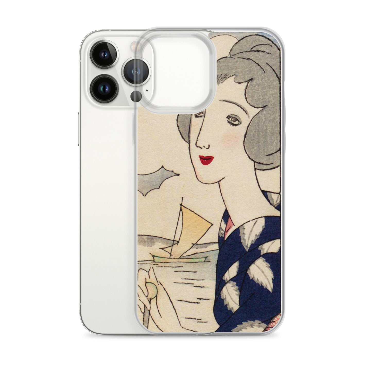 大正レトロ 竹久夢二柄 iPhoneケース02
