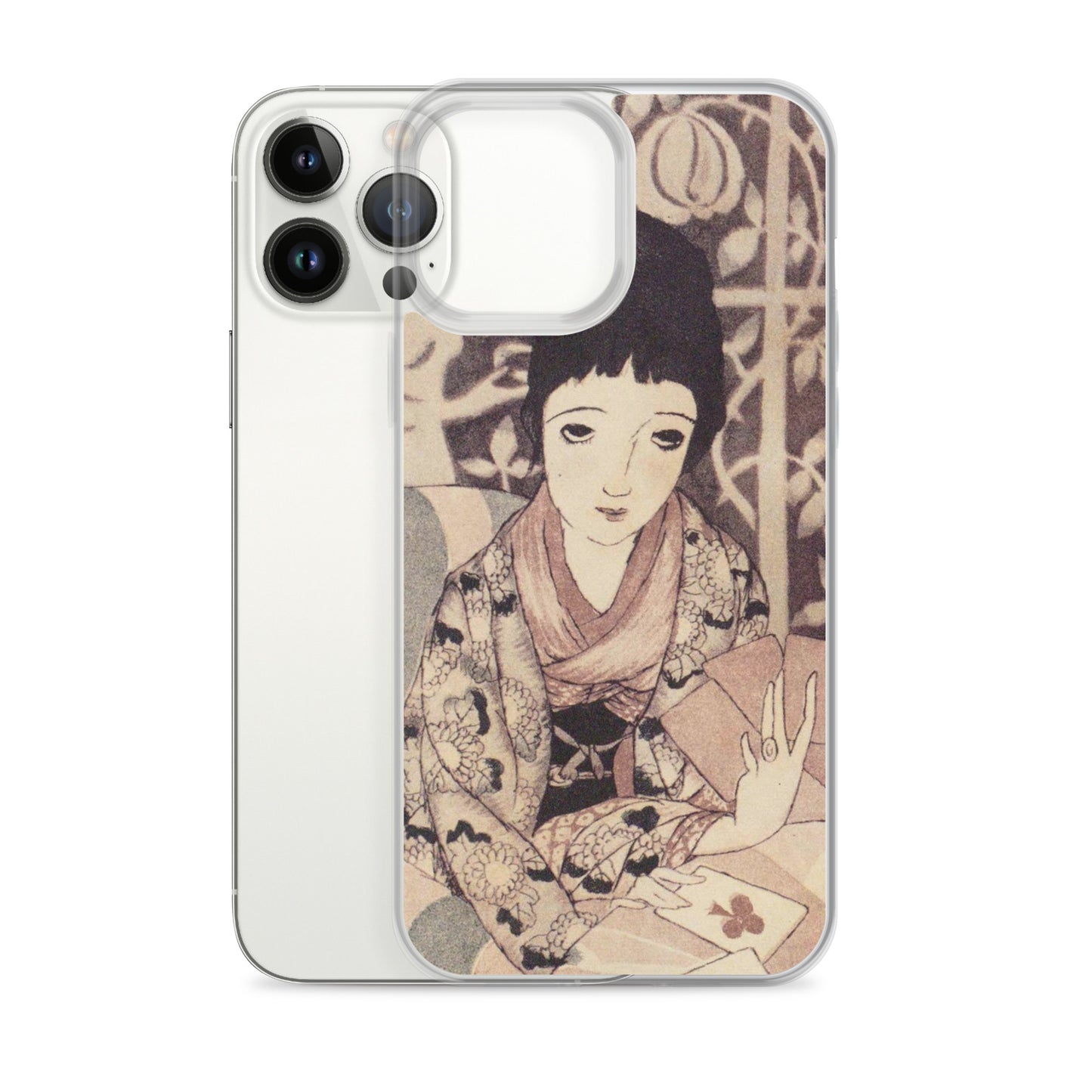 大正レトロ 竹久夢二柄 iPhoneケース03