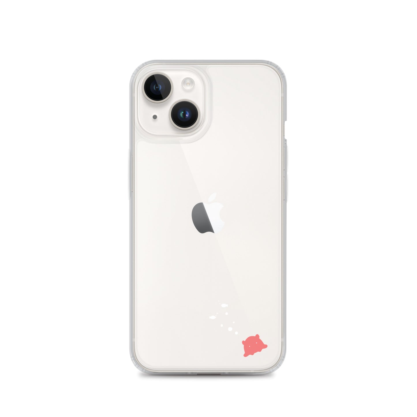 めんだこ&おさかなシルエット iPhoneケース