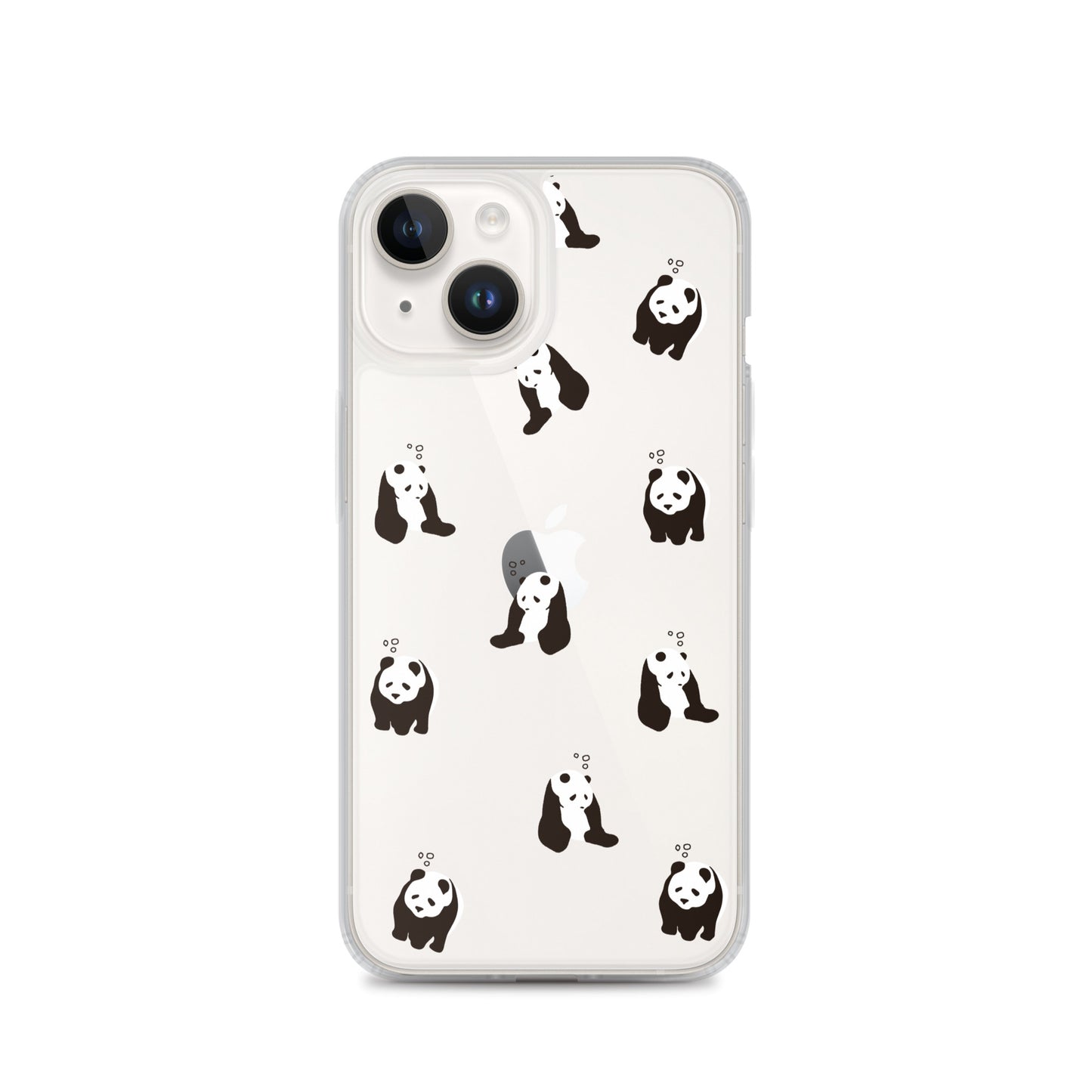 パンダ 眠たい iPhoneケース