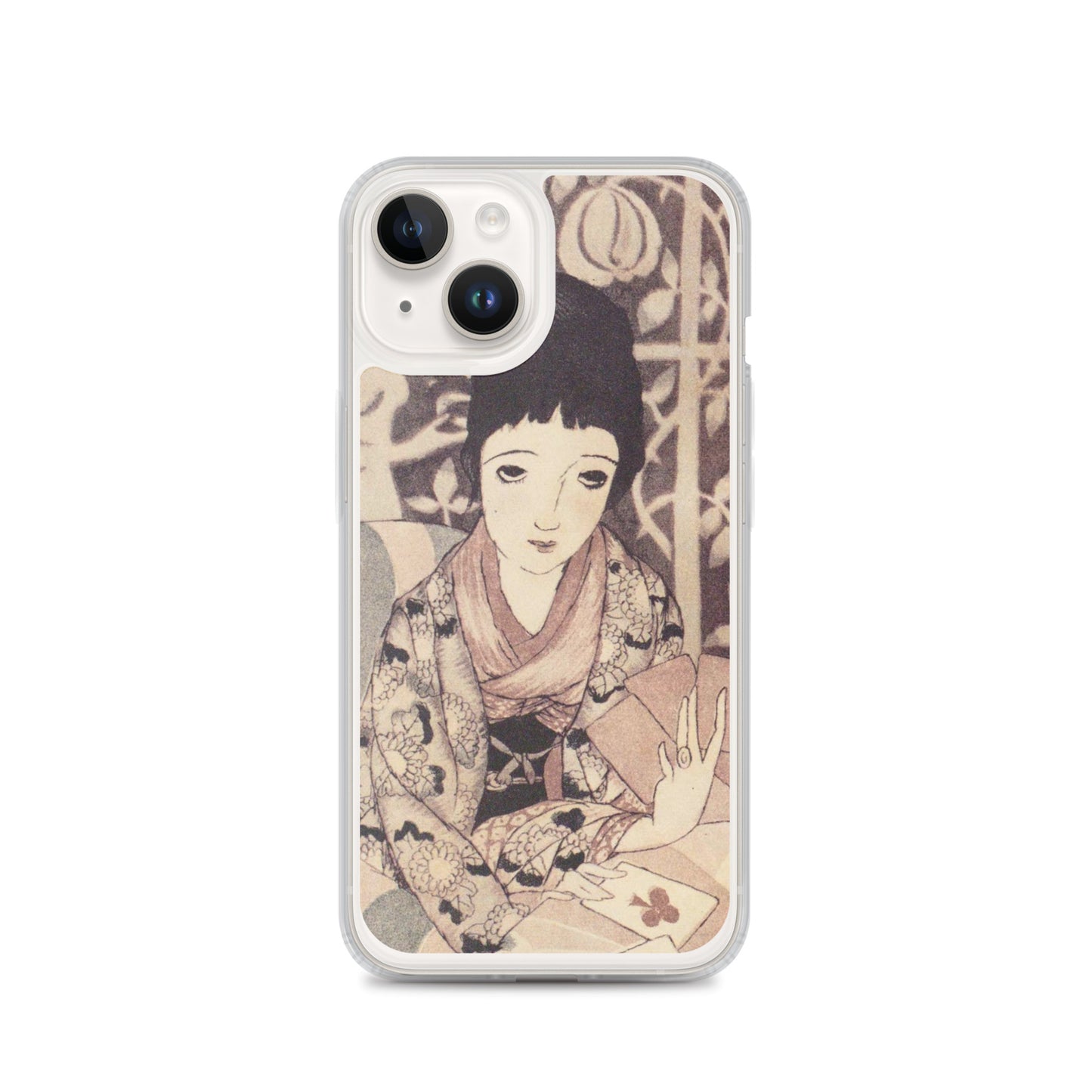 大正レトロ 竹久夢二柄 iPhoneケース03