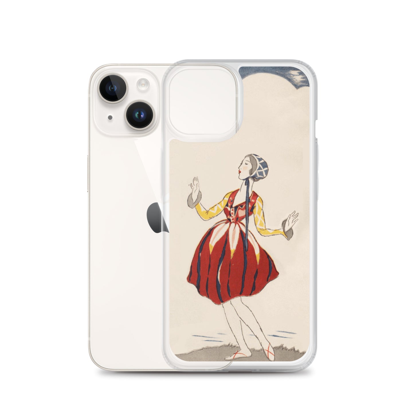 大正レトロ 竹久夢二柄 iPhoneケース