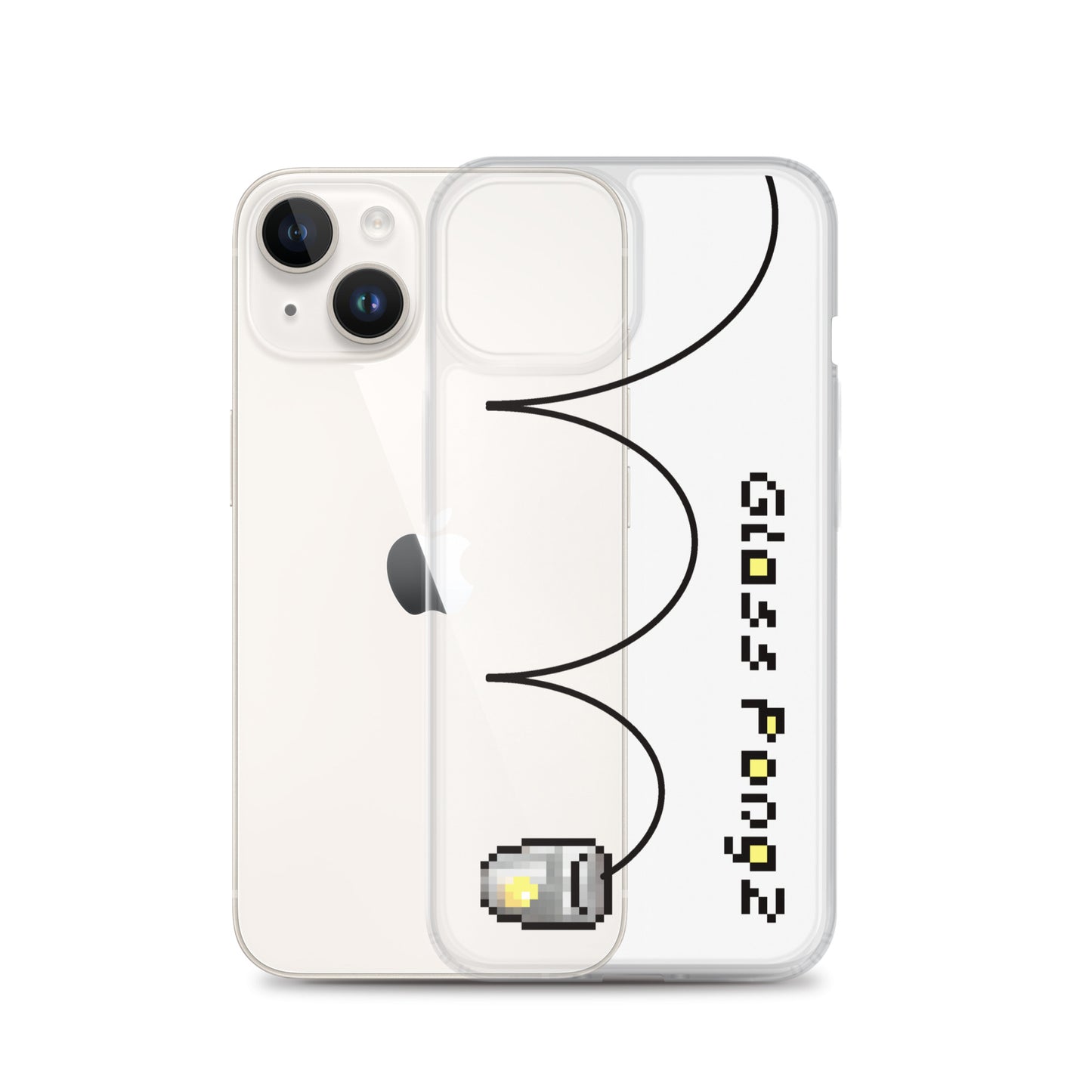 Glass Pong2 dot iPhoneケース(横バージョン)