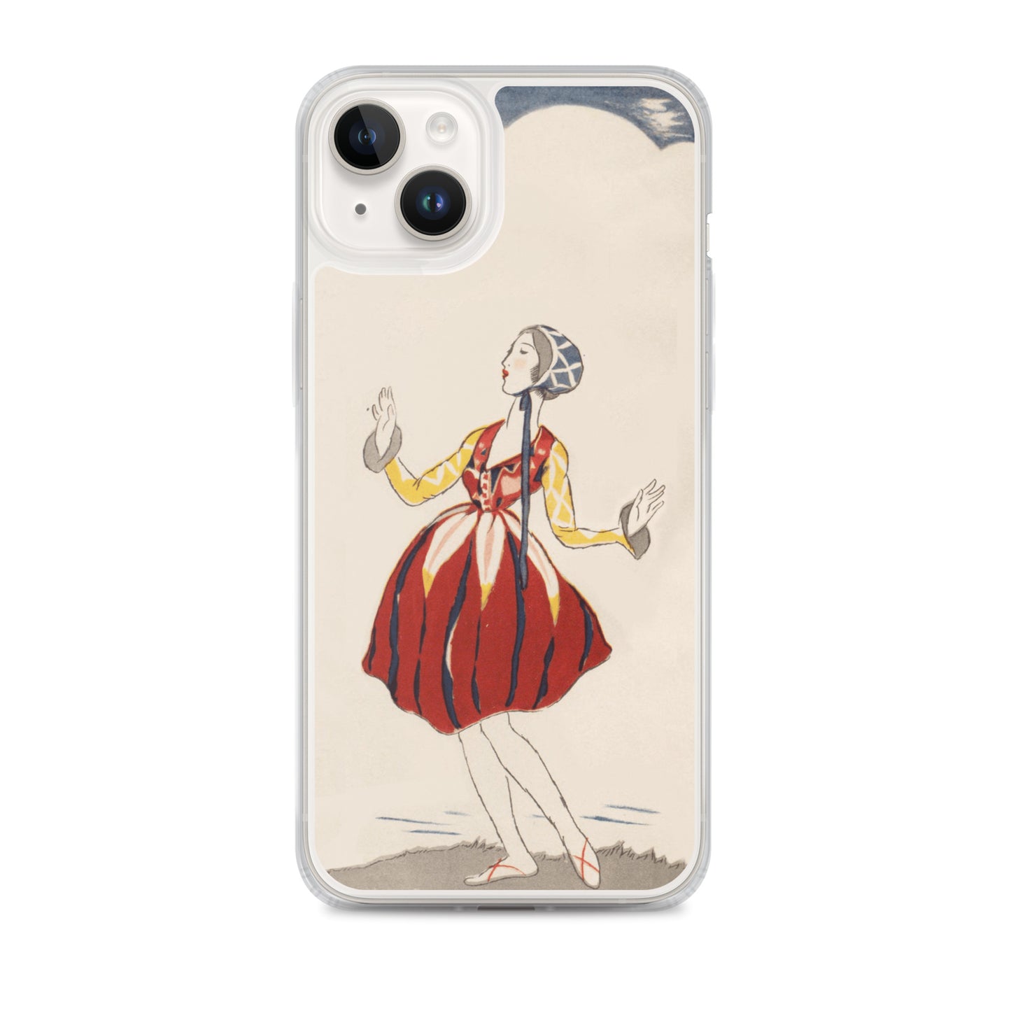 大正レトロ 竹久夢二柄 iPhoneケース