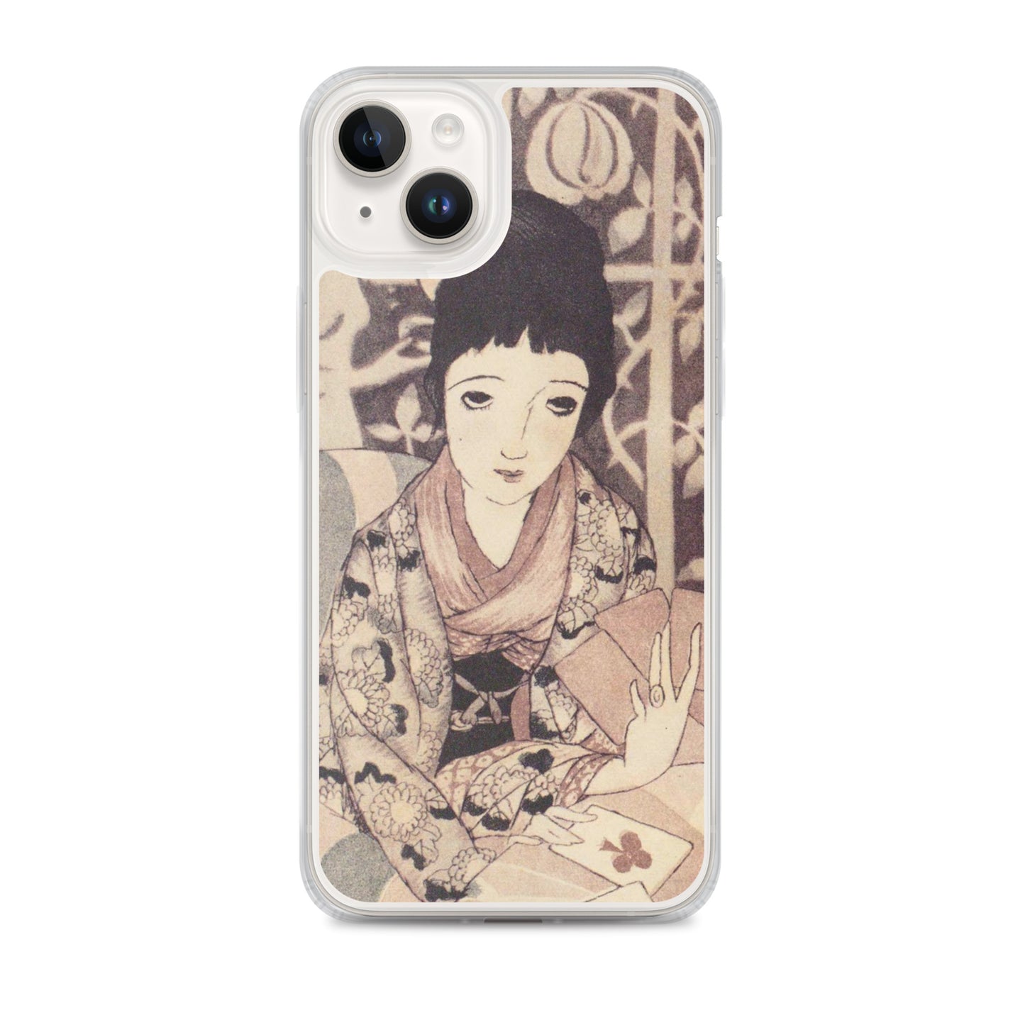 大正レトロ 竹久夢二柄 iPhoneケース03