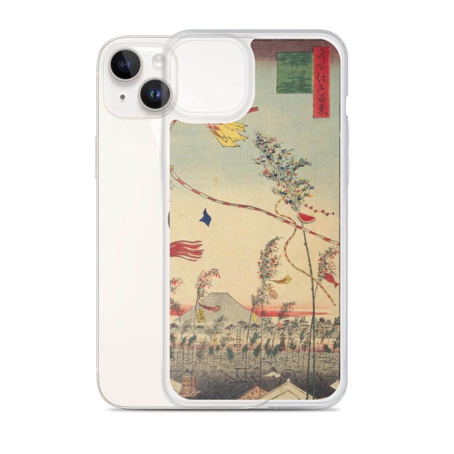 大正レトロ 七夕 iPhoneケース