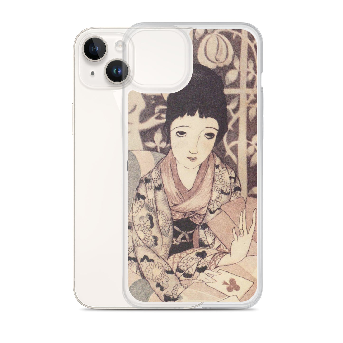 大正レトロ 竹久夢二柄 iPhoneケース03
