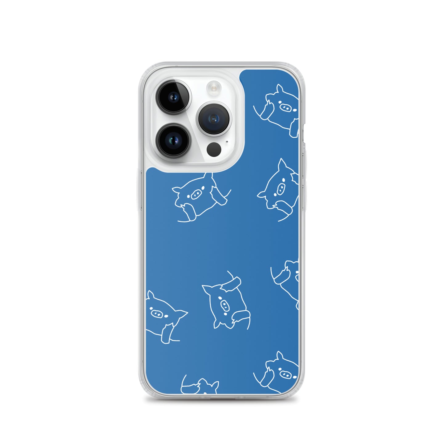 とんかつブタ ランダム柄 スマホケース02