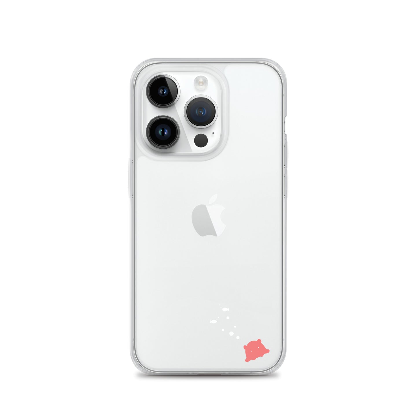 めんだこ&おさかなシルエット iPhoneケース