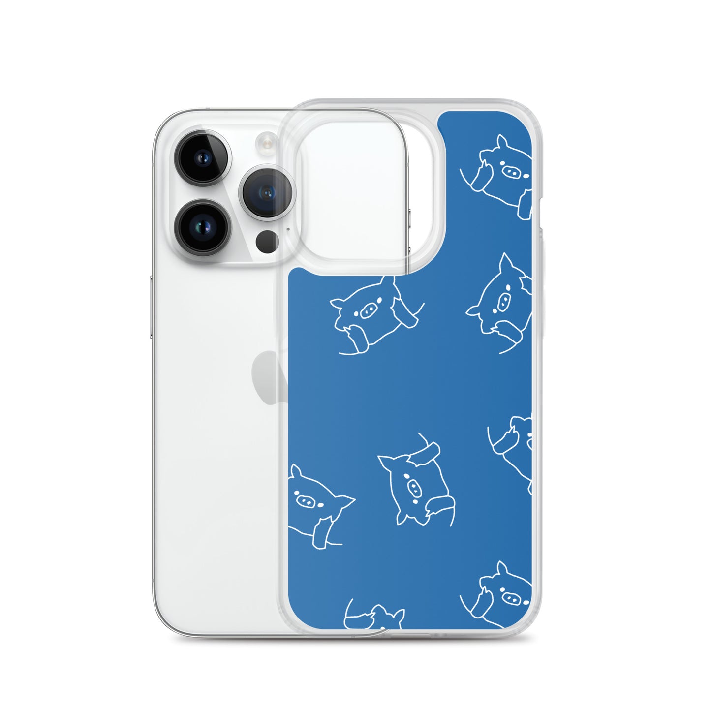 とんかつブタ ランダム柄 スマホケース02