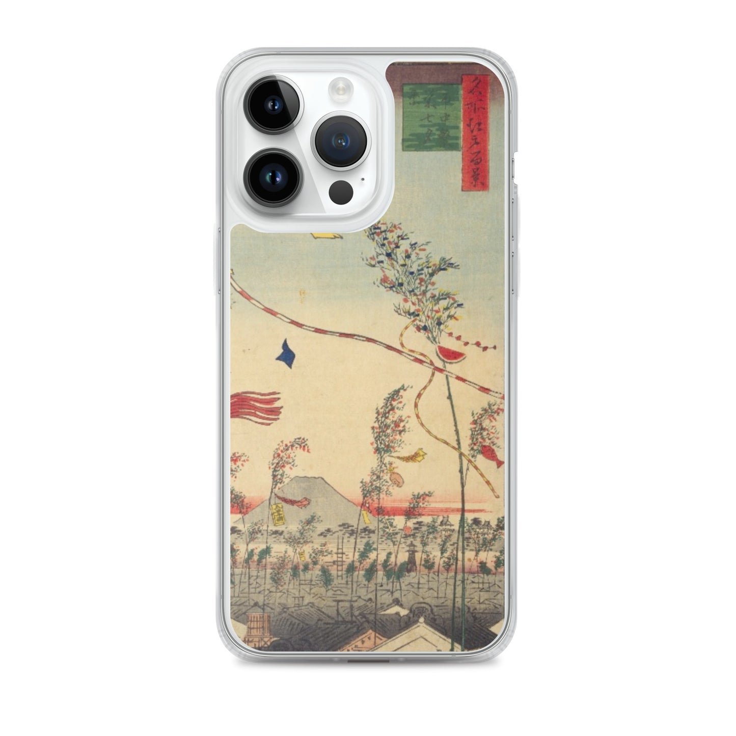 大正レトロ 七夕 iPhoneケース