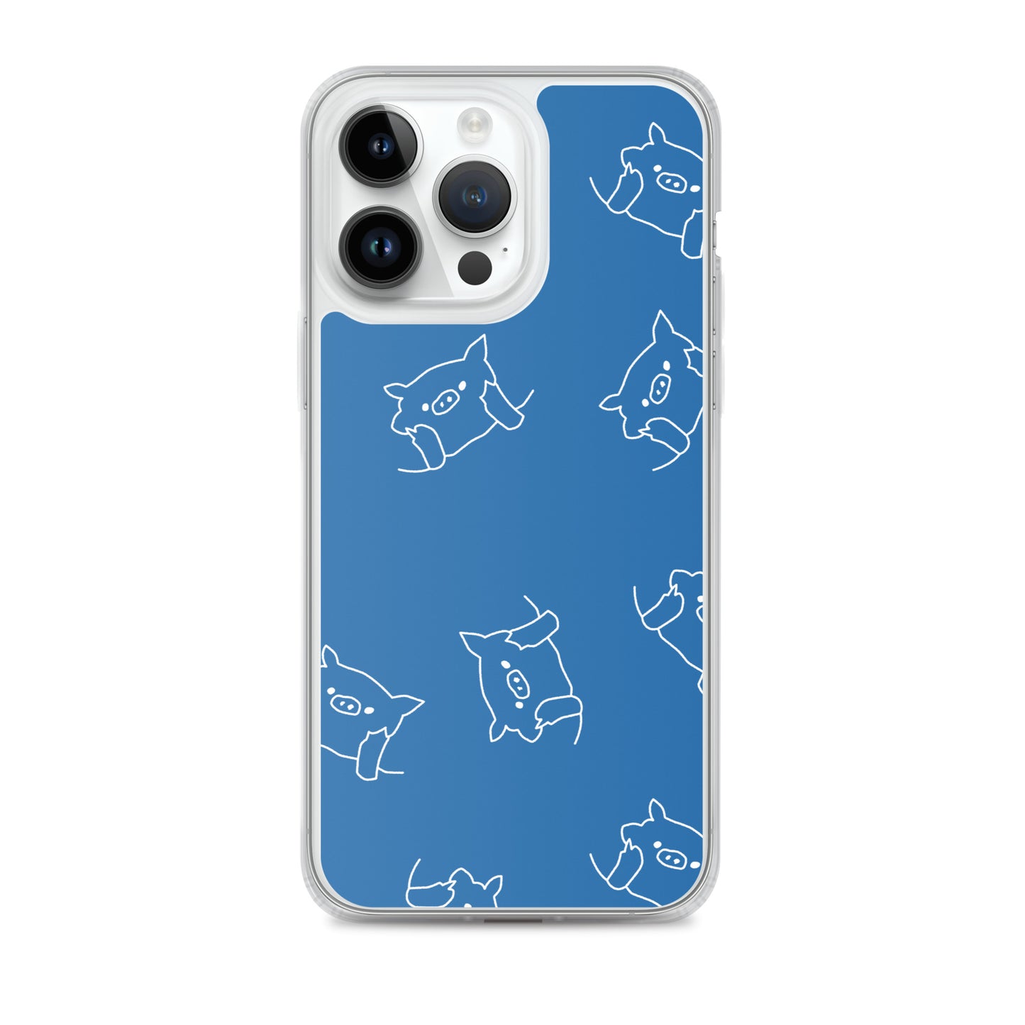 とんかつブタ ランダム柄 スマホケース02