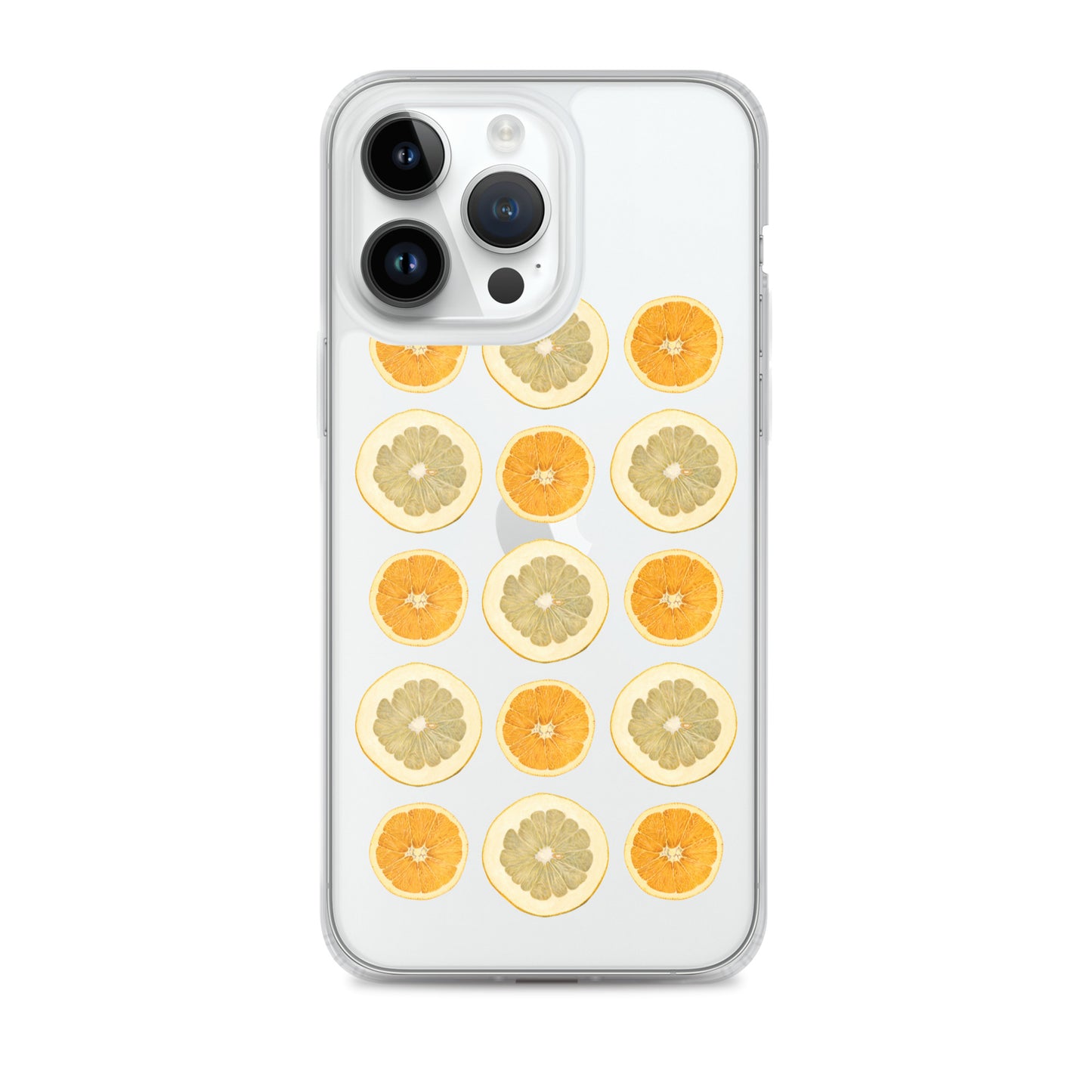 フルーツ輪切り(オレンジ&グレープフルーツ) iPhoneケース
