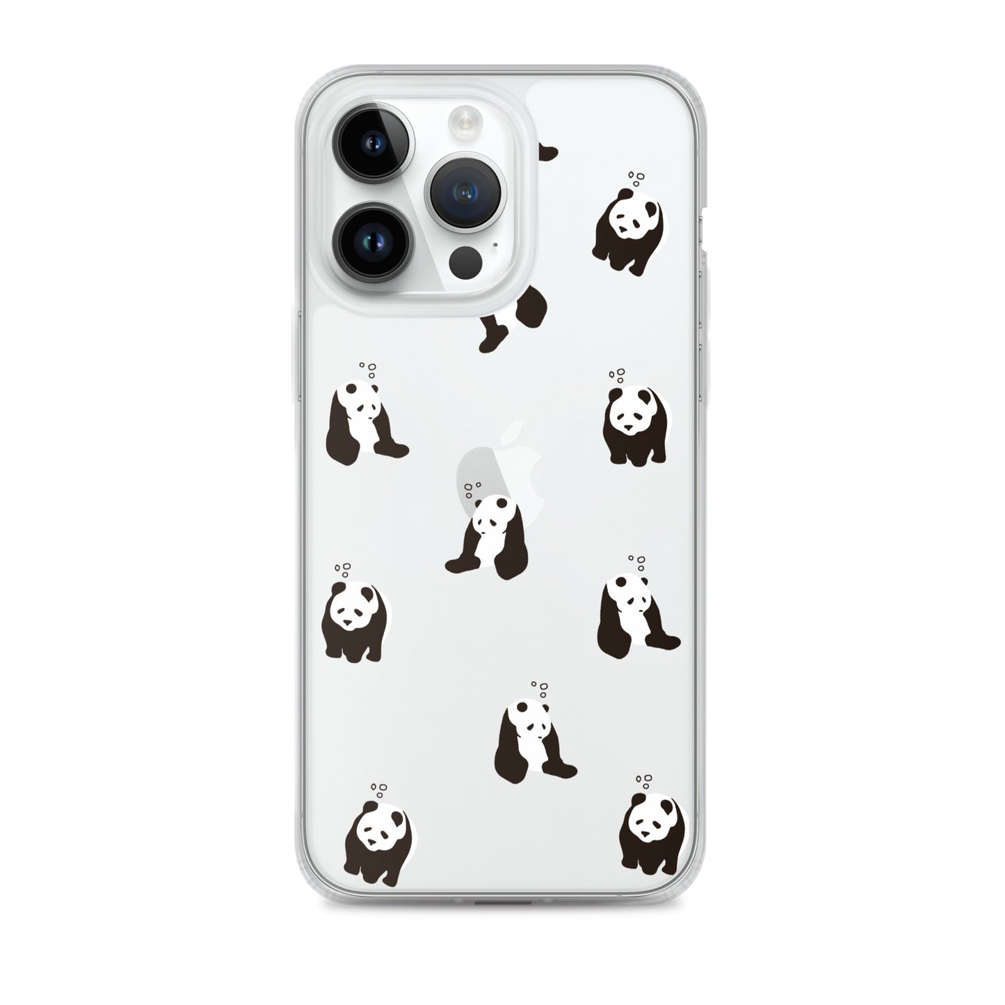 パンダ 眠たい iPhoneケース