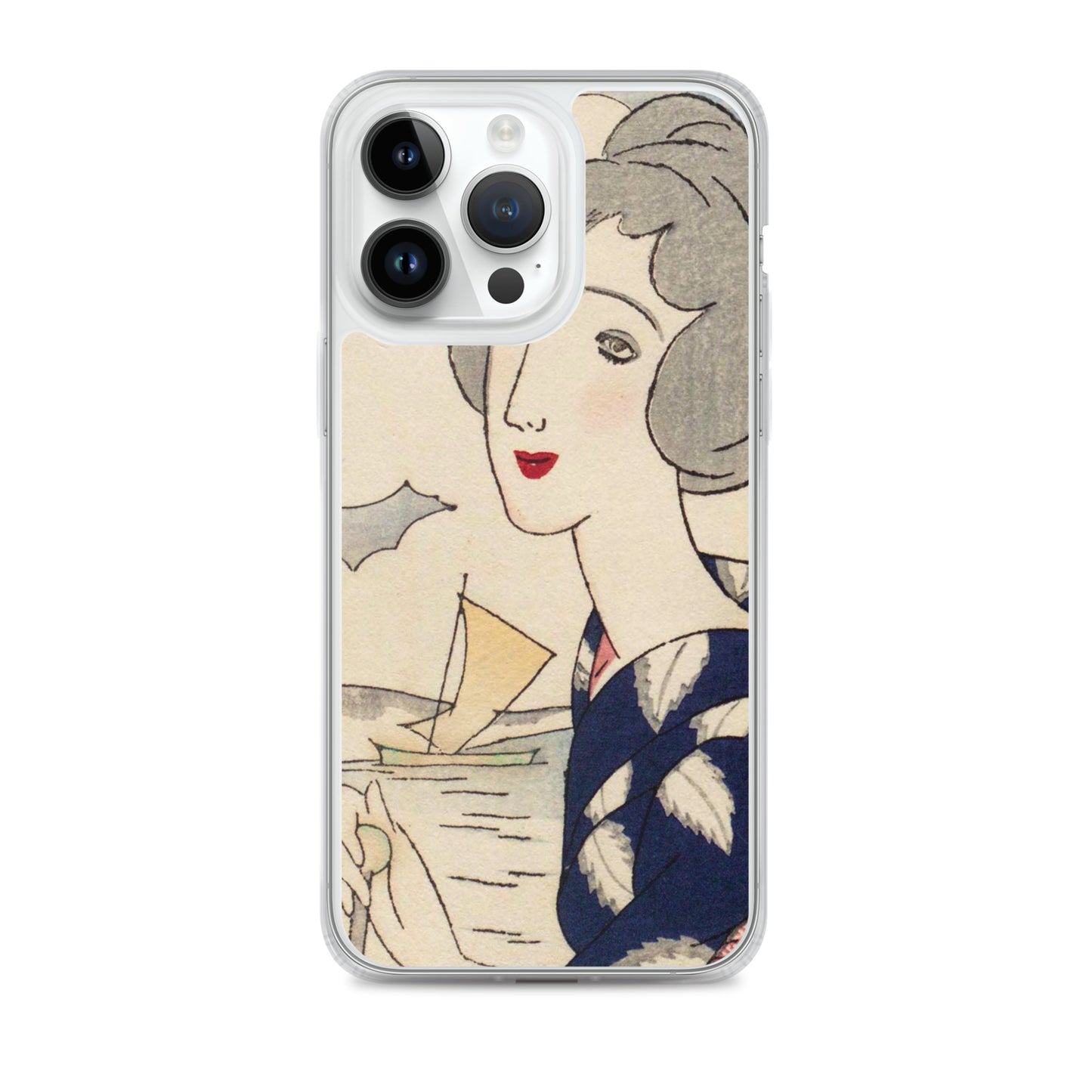 大正レトロ 竹久夢二柄 iPhoneケース02