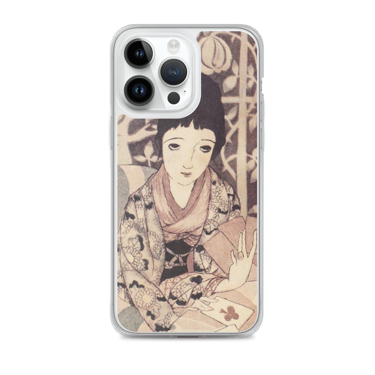 大正レトロ 竹久夢二柄 iPhoneケース03