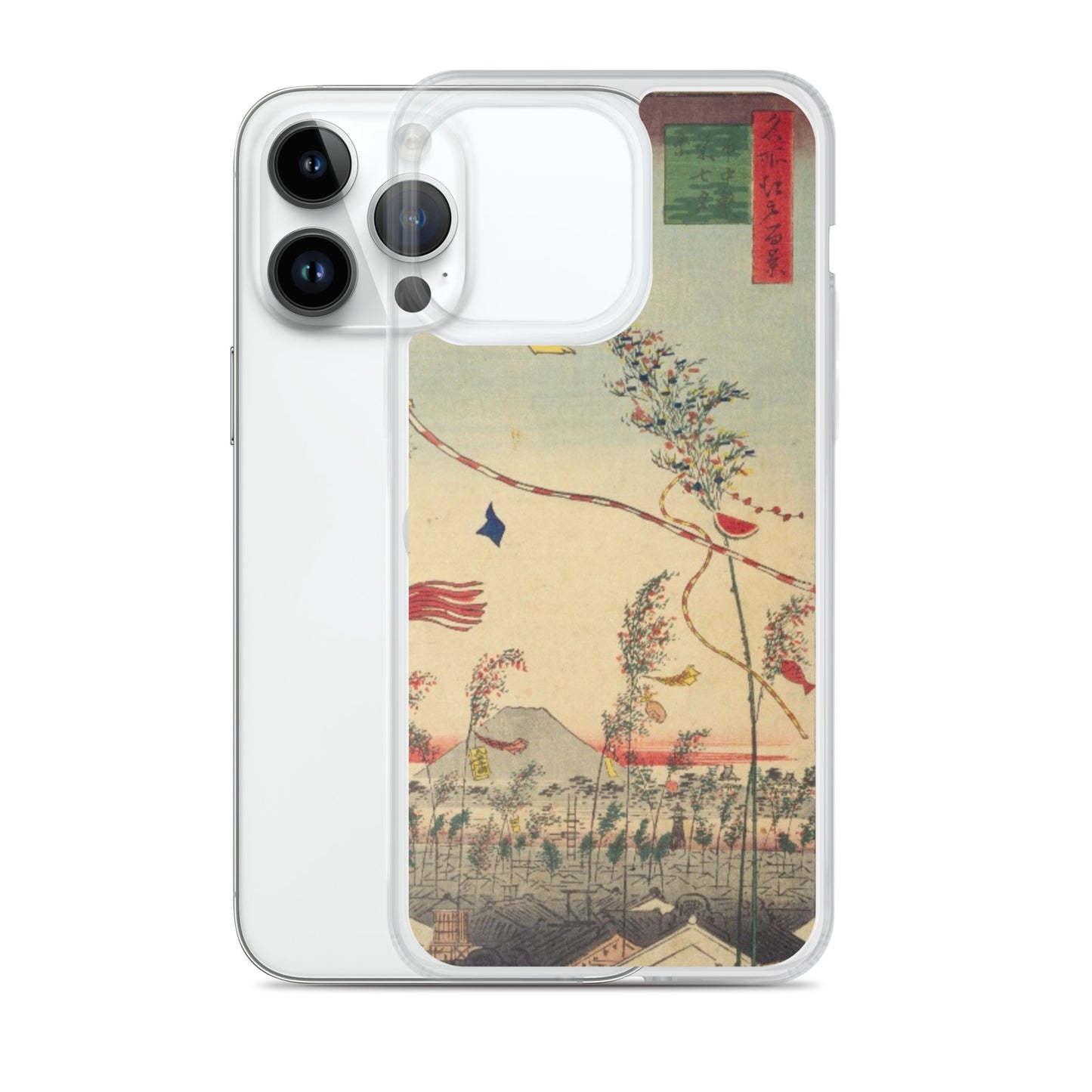 大正レトロ 七夕 iPhoneケース