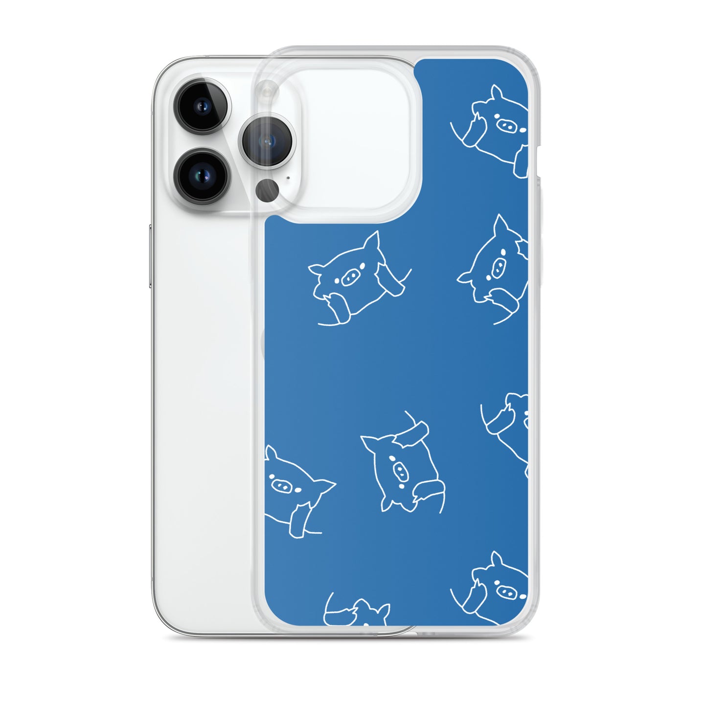とんかつブタ ランダム柄 スマホケース02