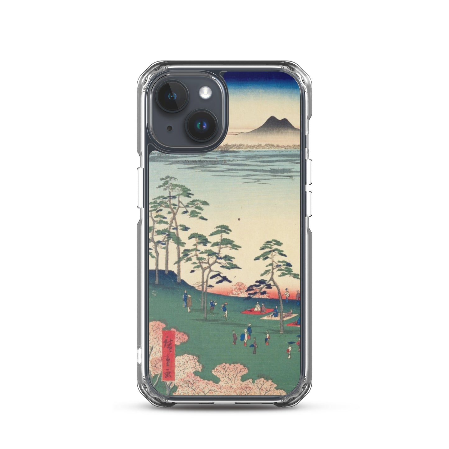 大正レトロ お花見 iPhoneケース