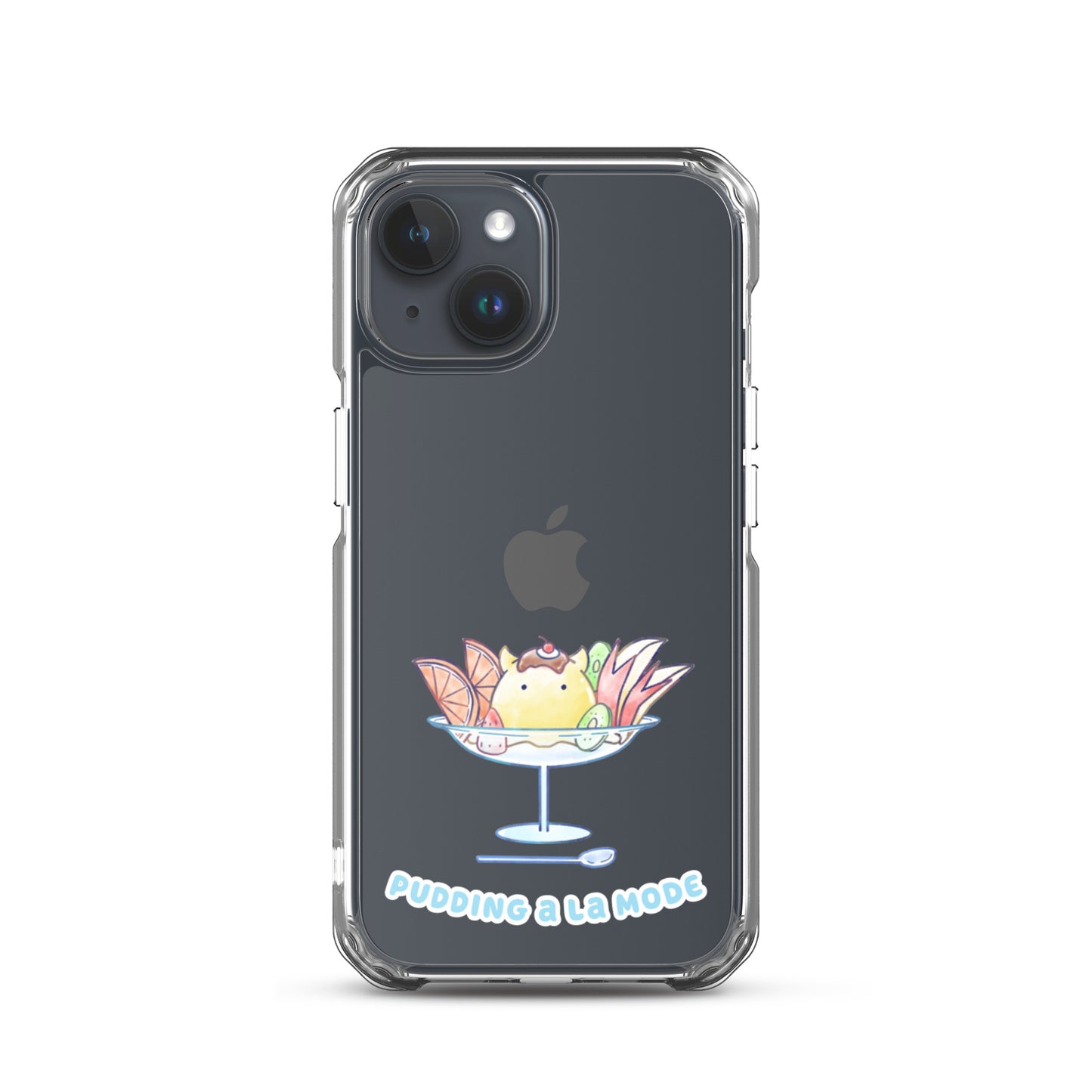 めんだこプリンアラモード スマホケース