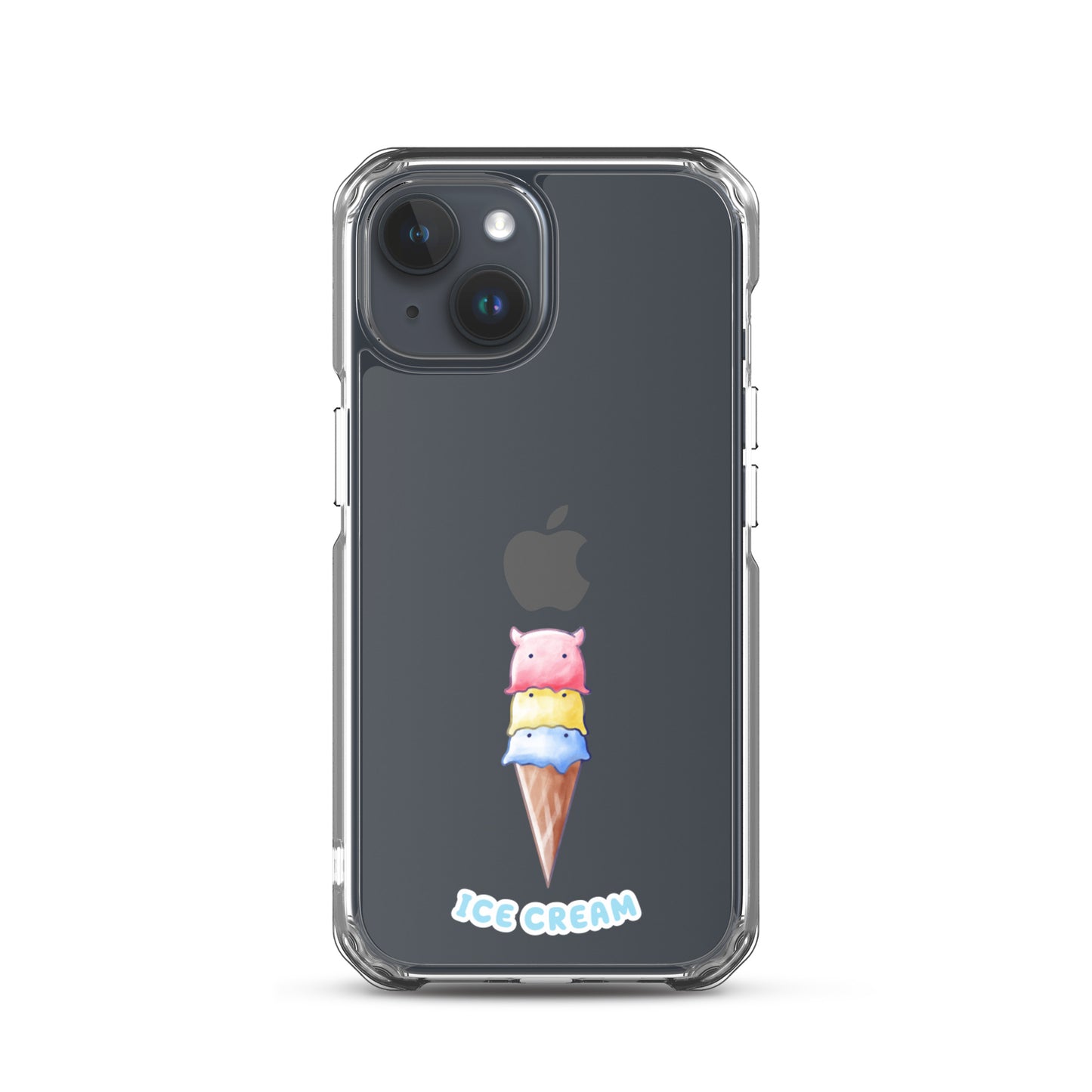めんだこアイスクリーム スマホケース
