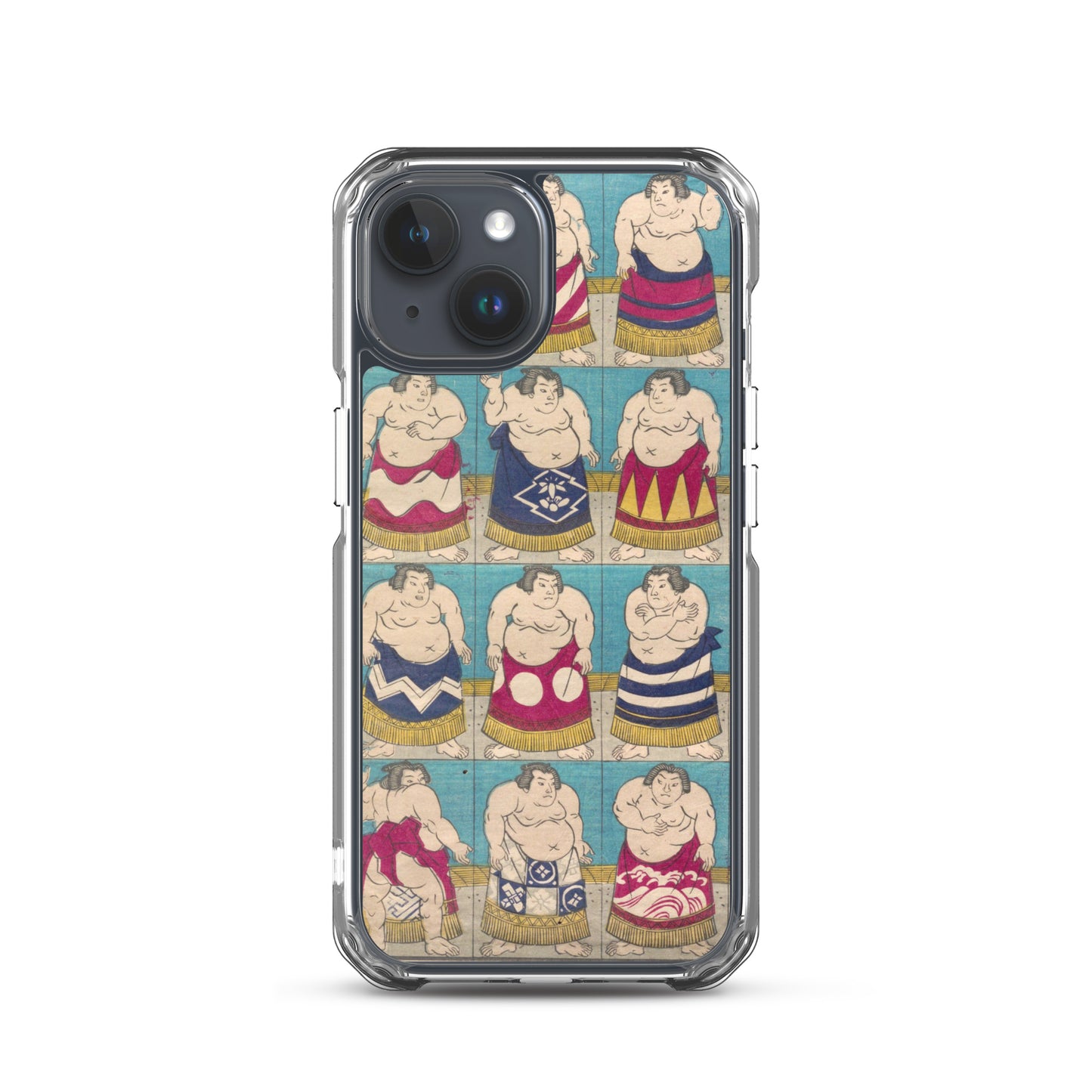 大正レトロ 相撲 iPhoneケース