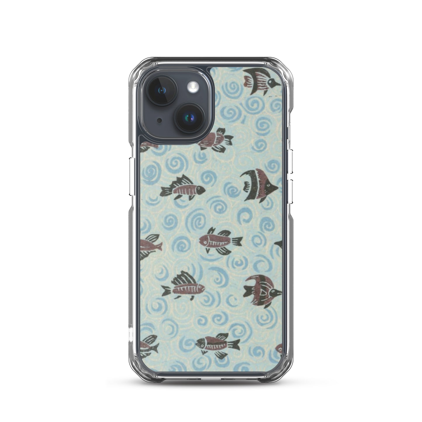 大正レトロ サカナ iPhoneケース