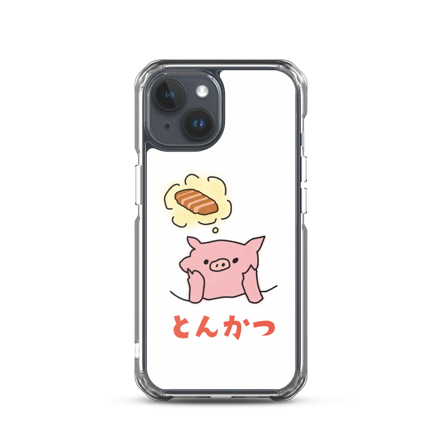 とんかつブタ iPhoneケース