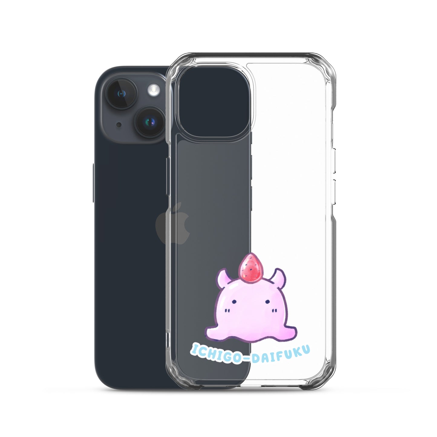 めんだこいちごだいふく スマホケース