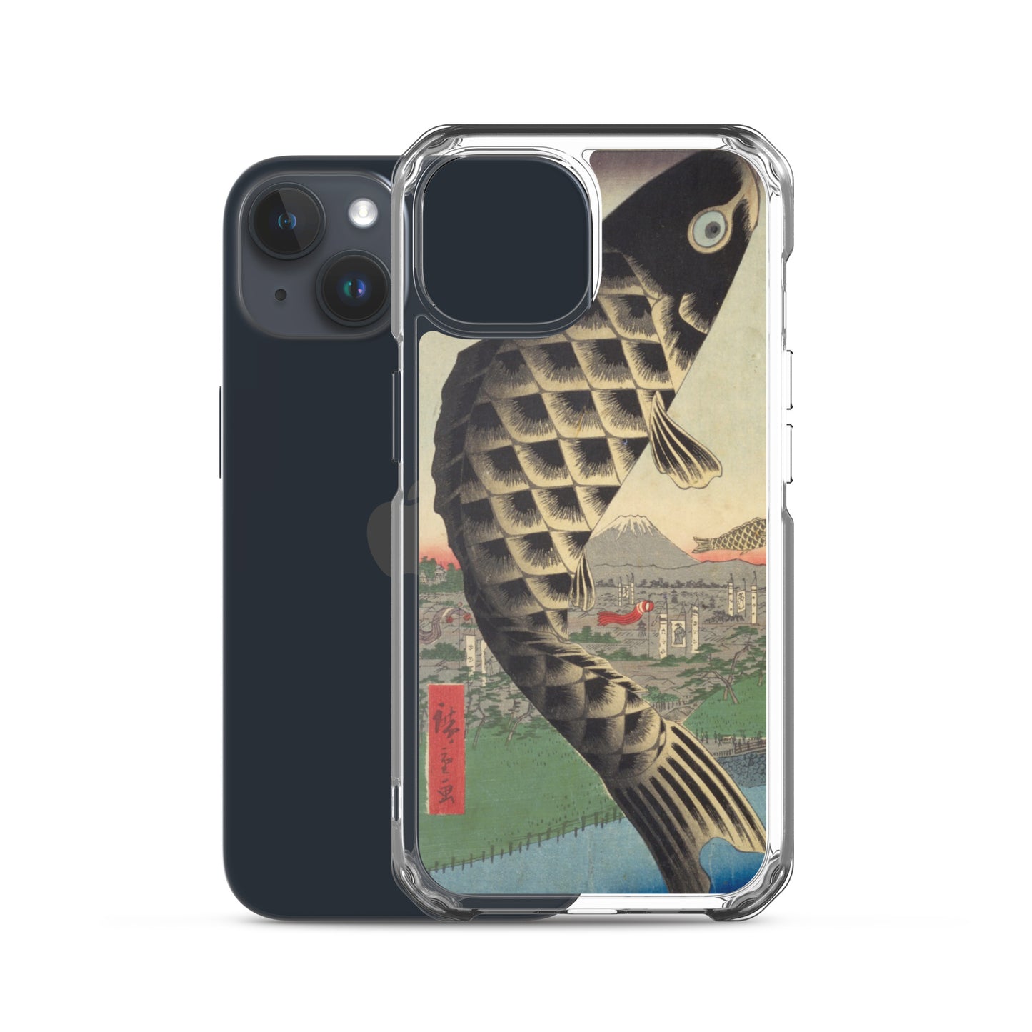 大正レトロ 鯉のぼり iPhoneケース