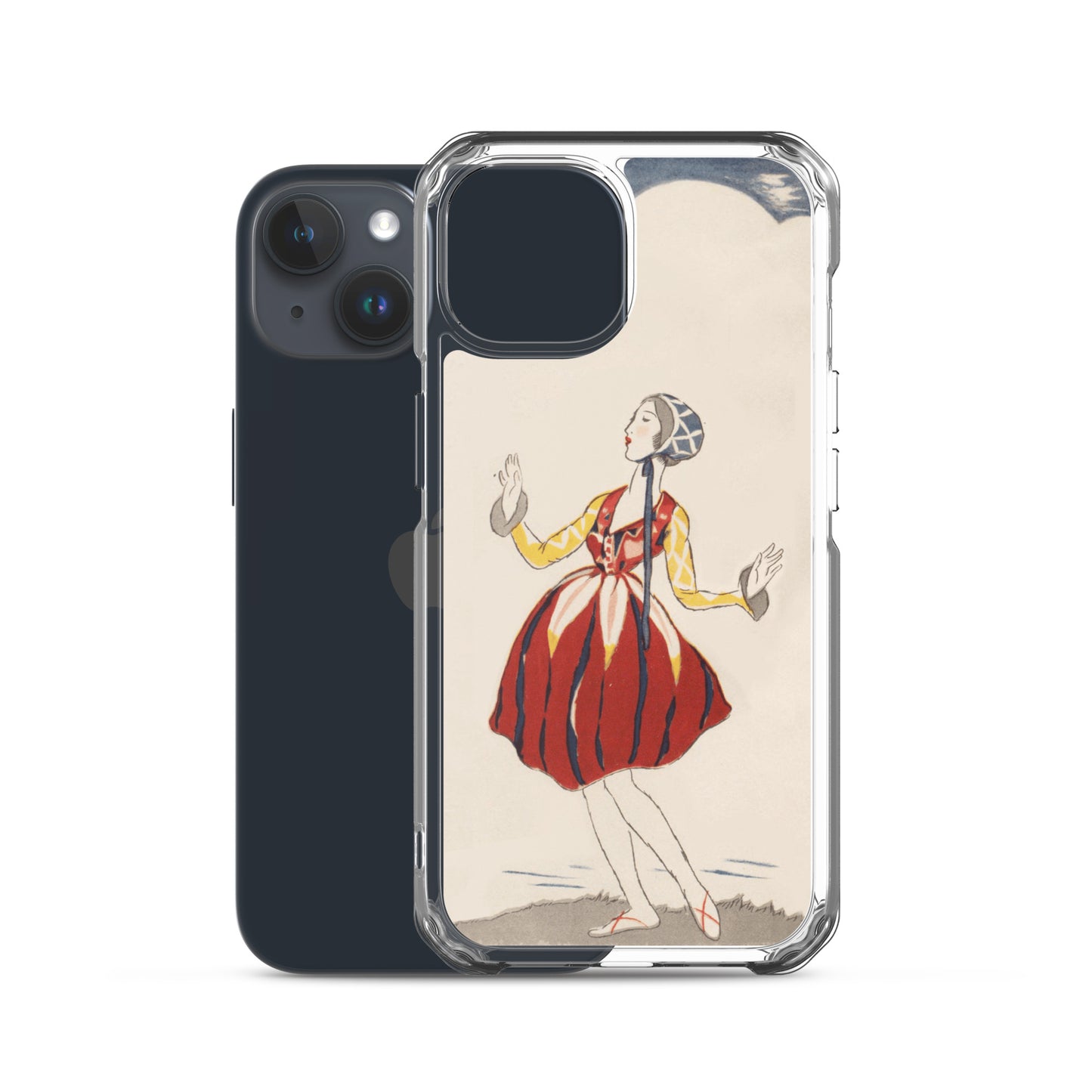 大正レトロ 竹久夢二柄 iPhoneケース