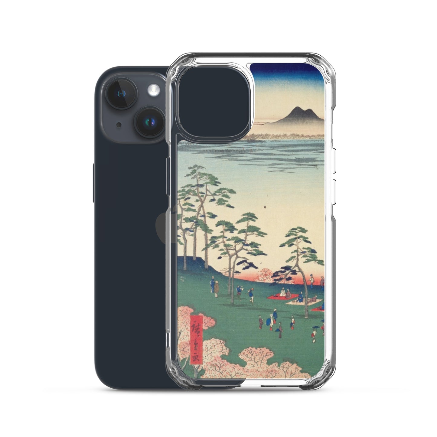 大正レトロ お花見 iPhoneケース