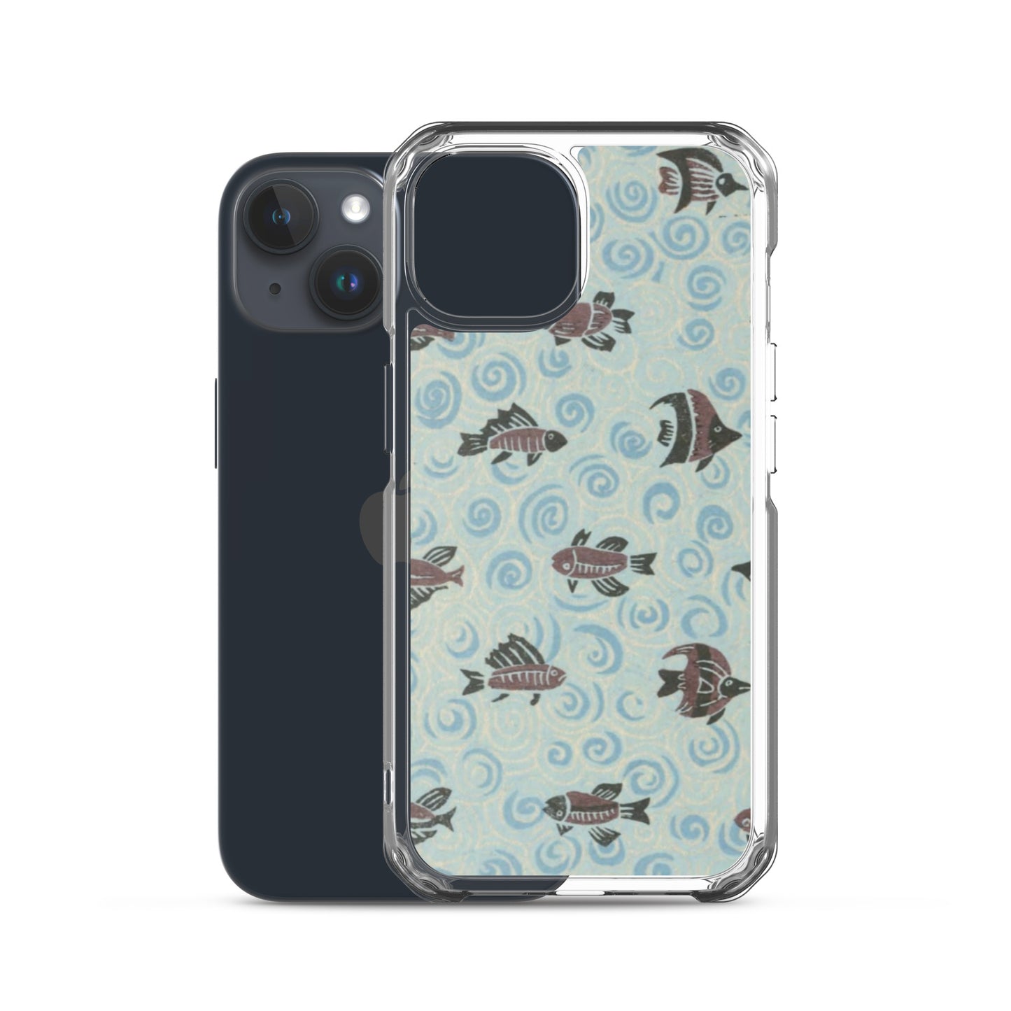 大正レトロ サカナ iPhoneケース