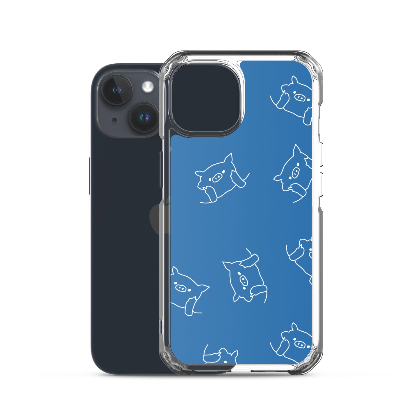 とんかつブタ ランダム柄 スマホケース02