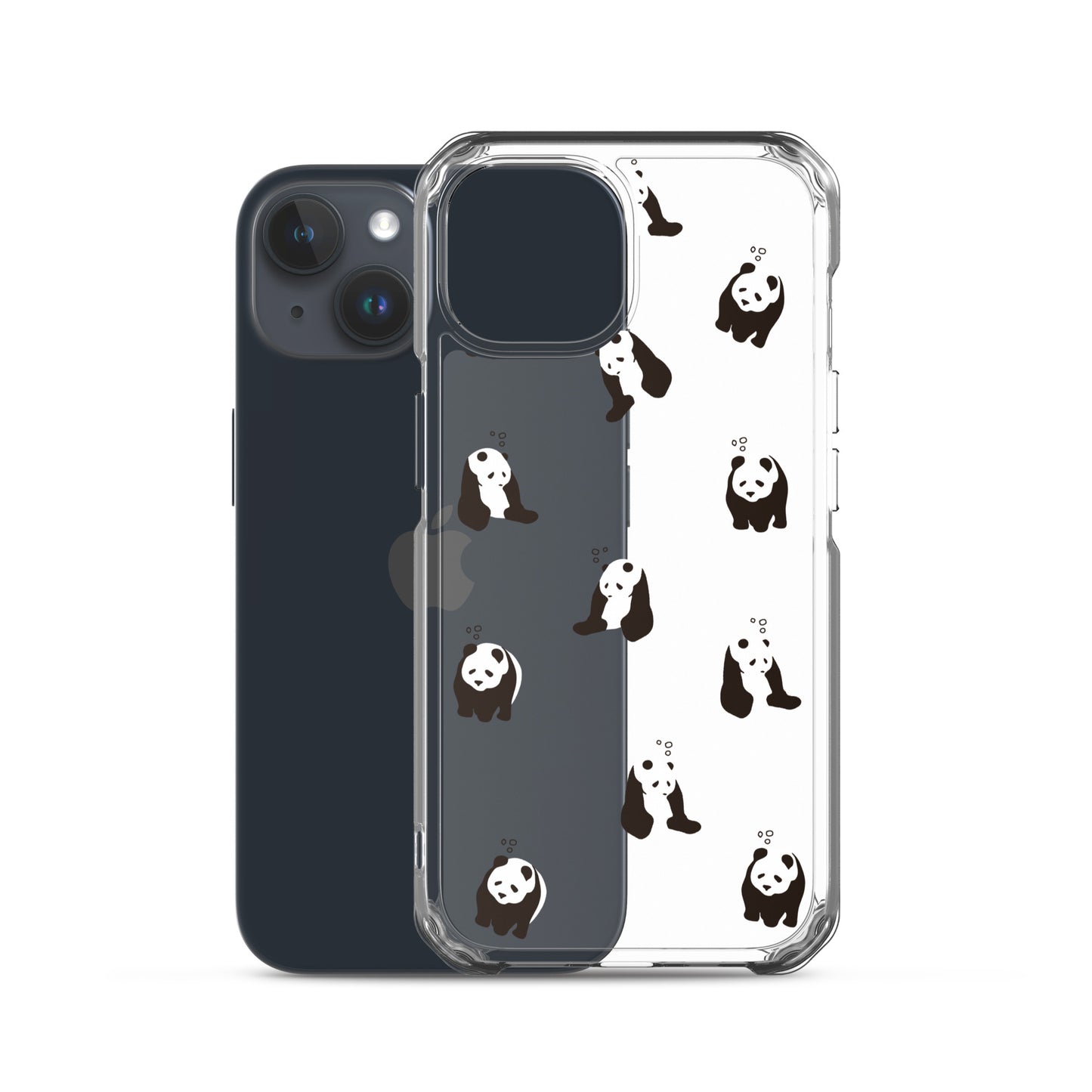 パンダ 眠たい iPhoneケース