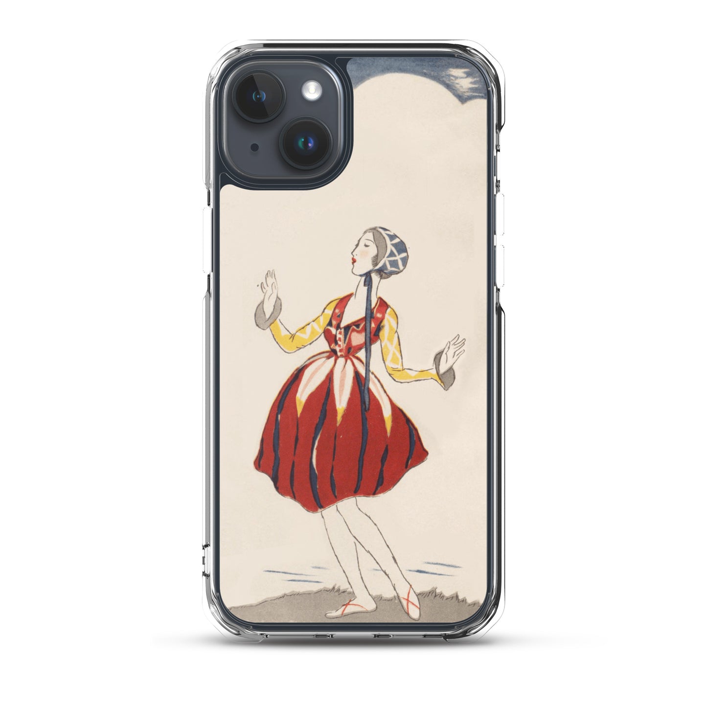 大正レトロ 竹久夢二柄 iPhoneケース