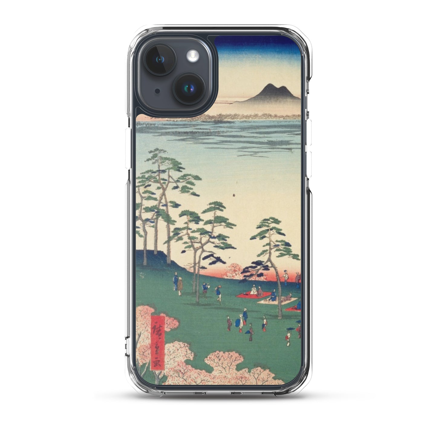 大正レトロ お花見 iPhoneケース