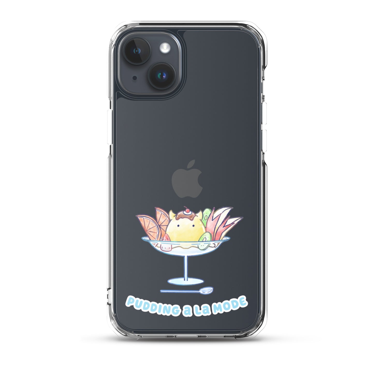 めんだこプリンアラモード スマホケース