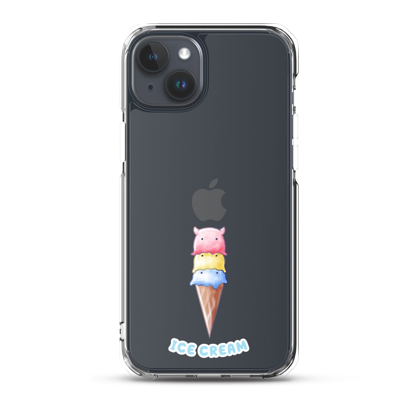 めんだこアイスクリーム スマホケース