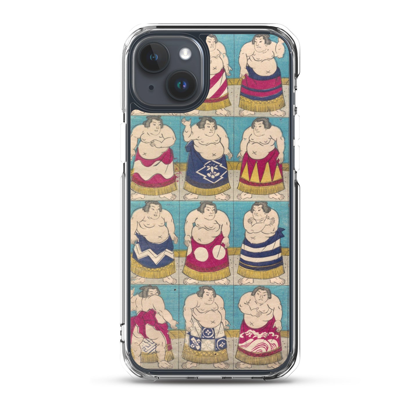 大正レトロ 相撲 iPhoneケース