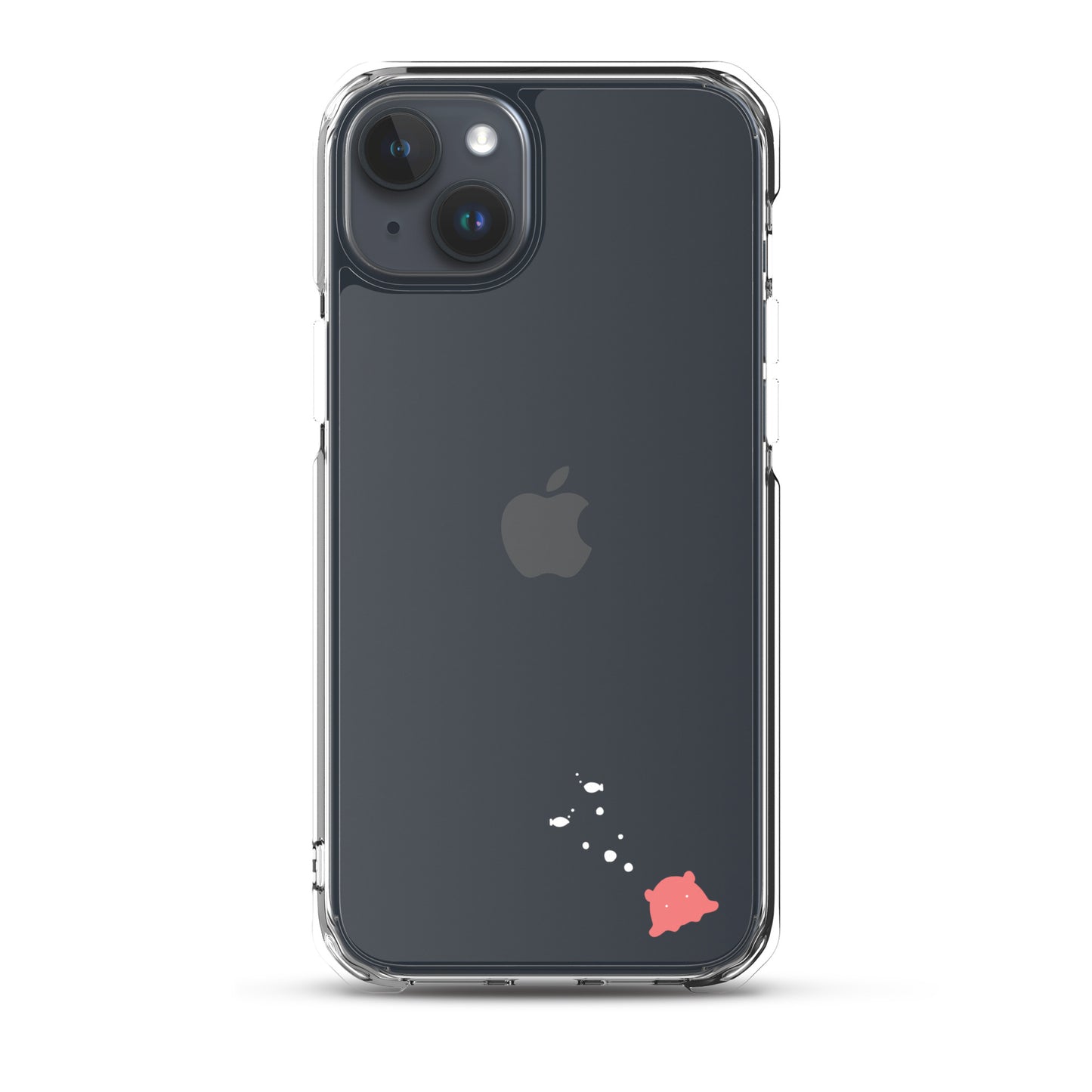 めんだこ&おさかなシルエット iPhoneケース