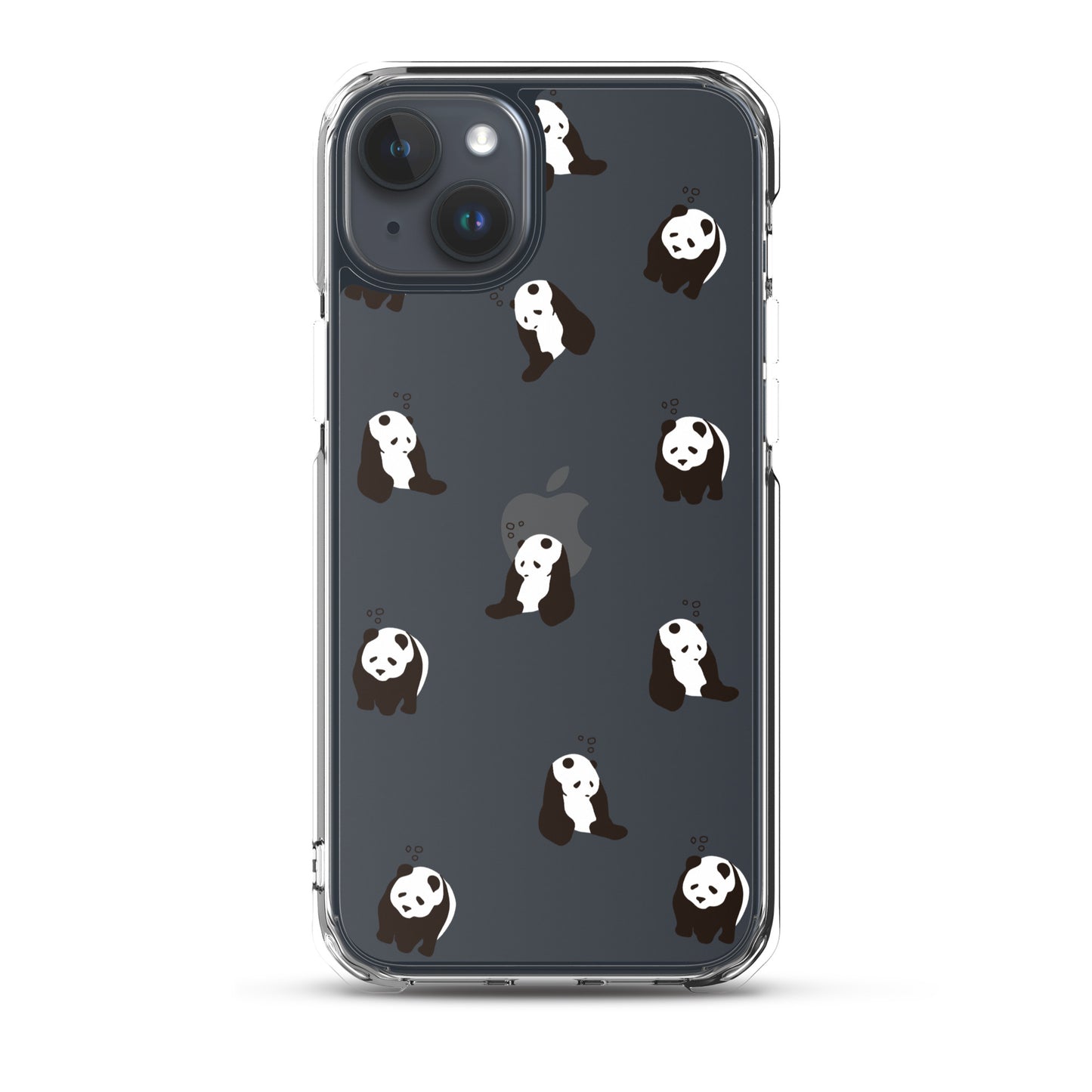 パンダ 眠たい iPhoneケース