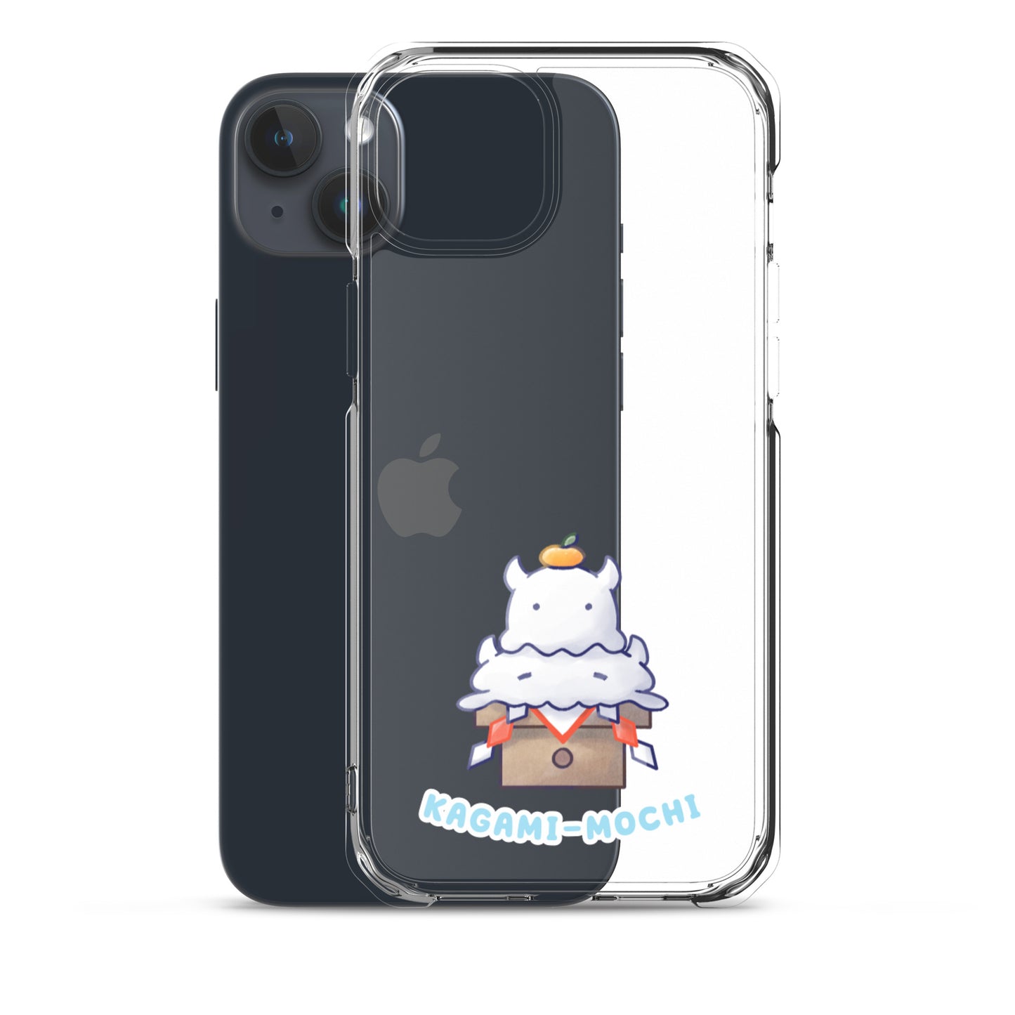 めんだこかがみもち スマホケース