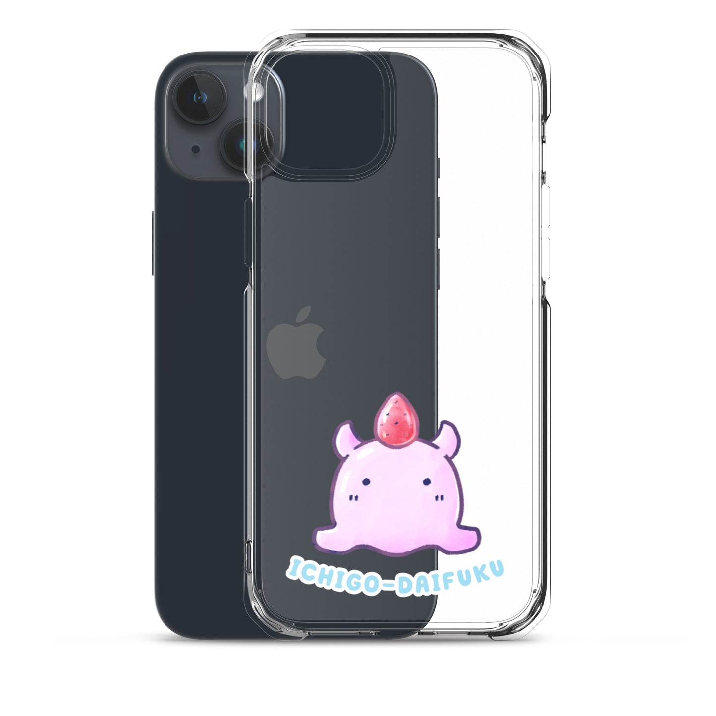 めんだこいちごだいふく スマホケース