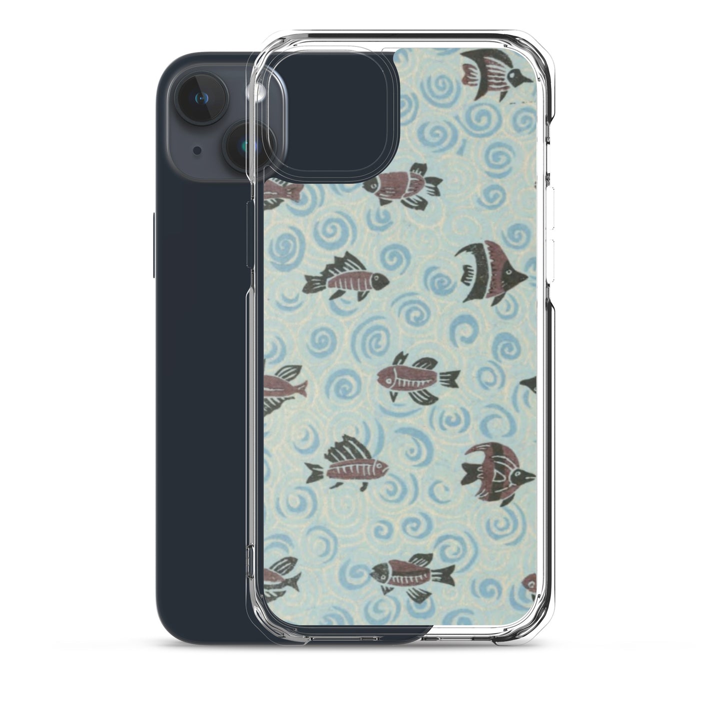 大正レトロ サカナ iPhoneケース