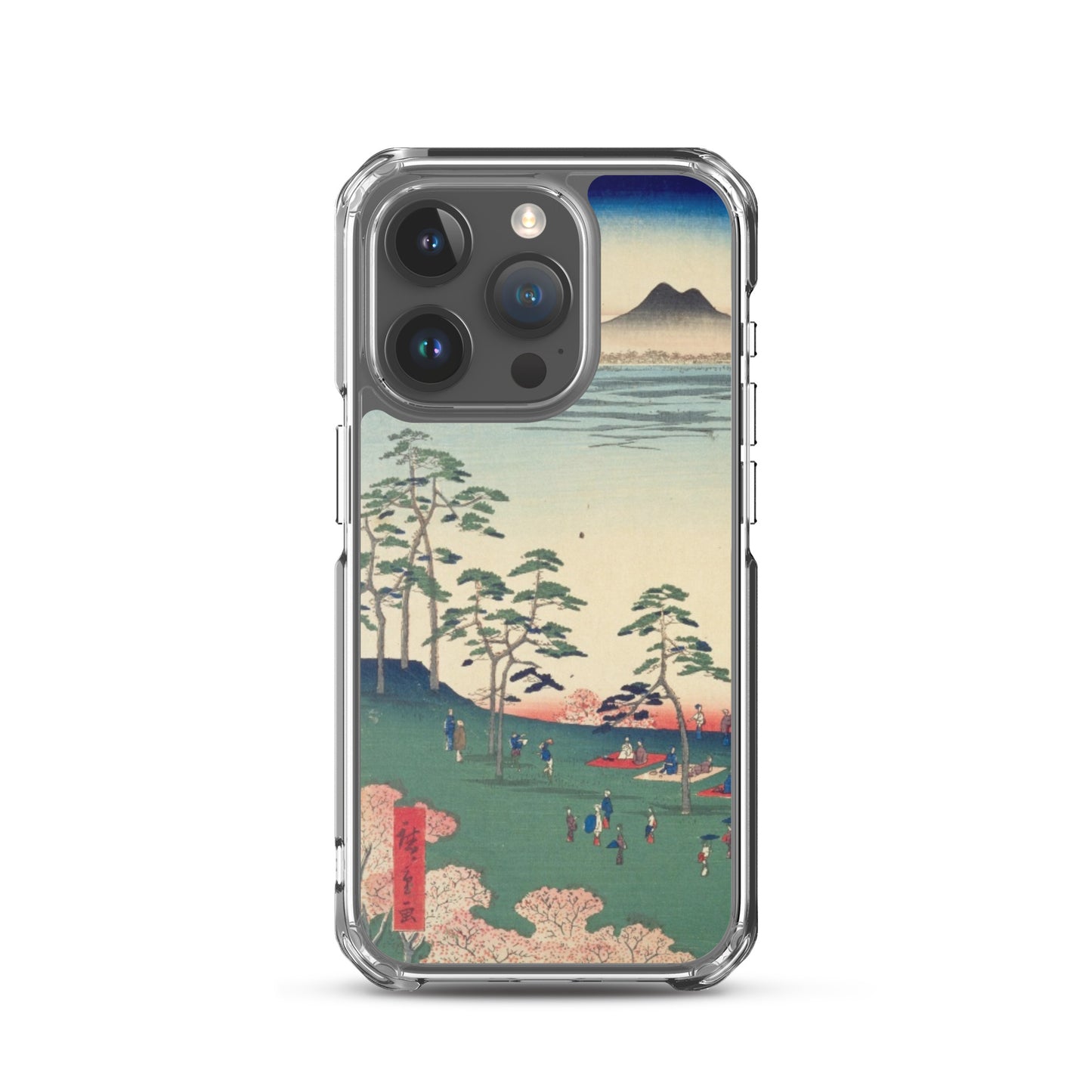 大正レトロ お花見 iPhoneケース