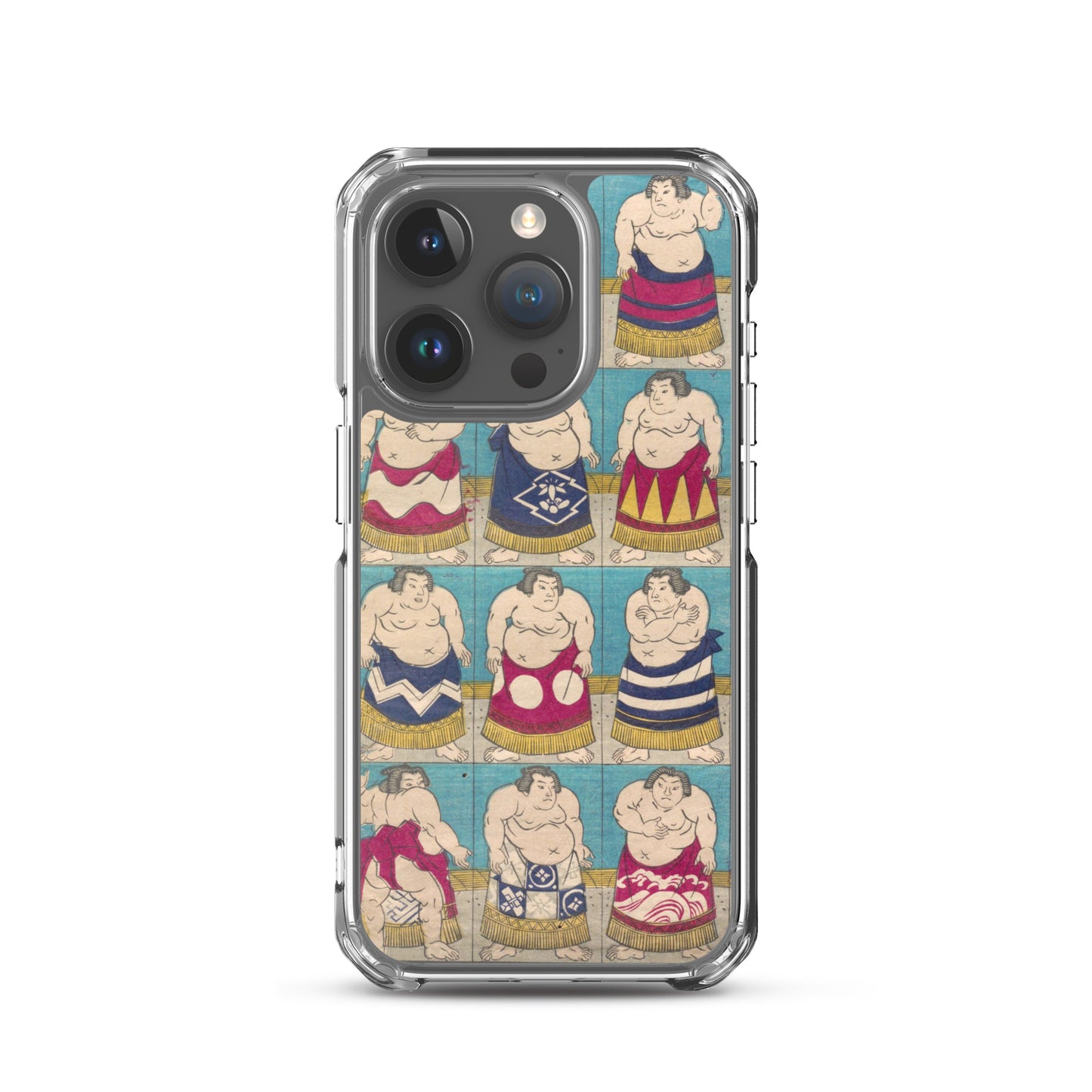 大正レトロ 相撲 iPhoneケース